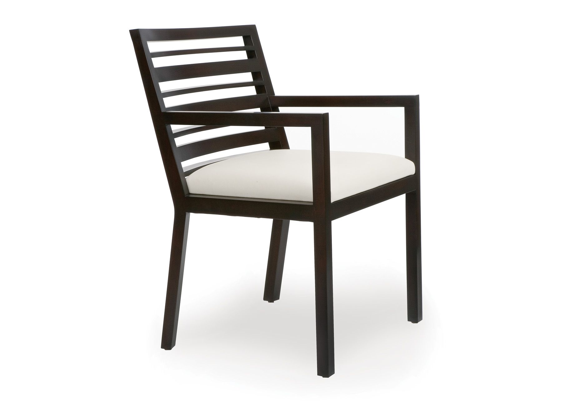 CONTRAST SLAT BACK SIDE CHAIR