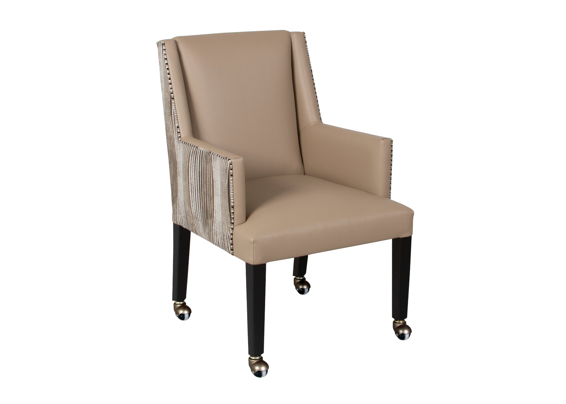  WALT ARM CHAIR W/CASTERS