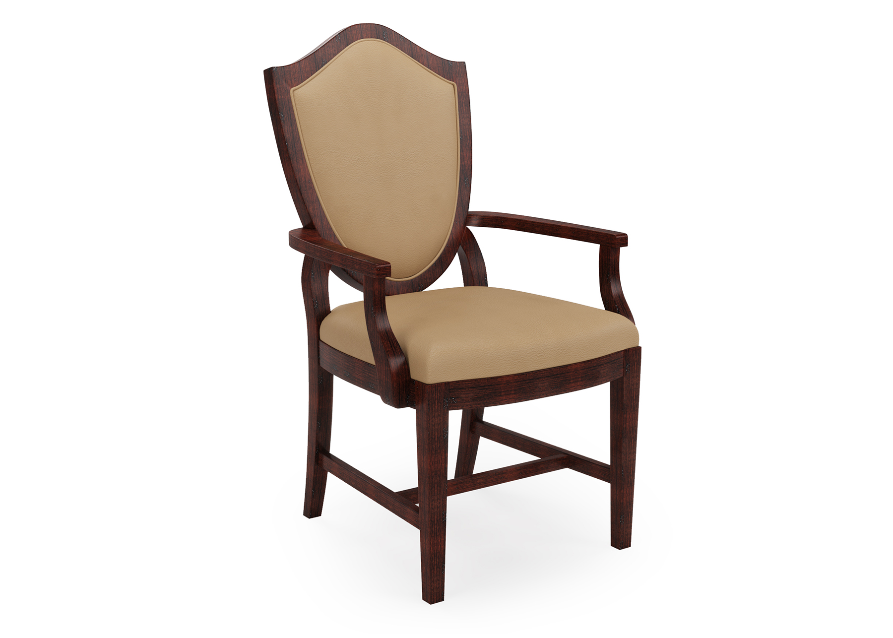  SHIELD ARM CHAIR
